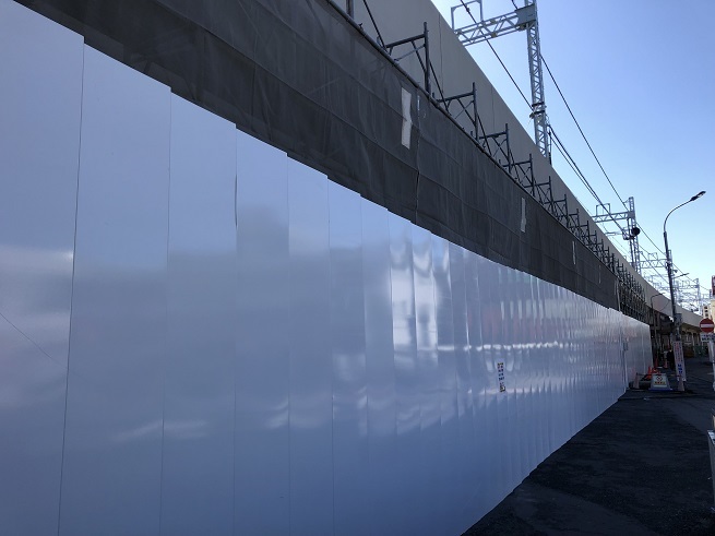 埼玉県某市駅店舗工事