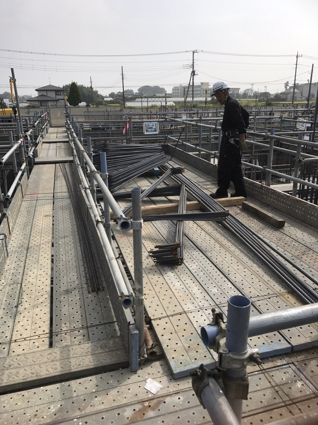 板倉町庁舎基礎足場工事