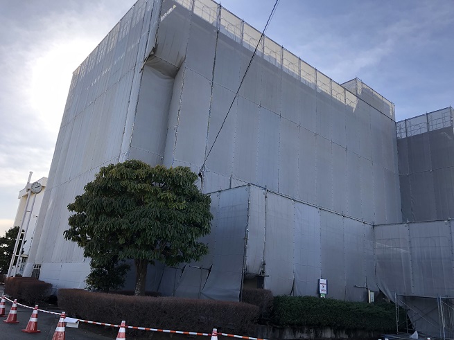 群馬県某市県立高校外壁改修工事
