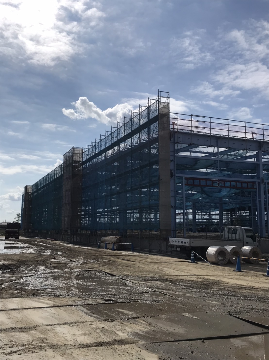 群馬県某市倉庫 新築工事