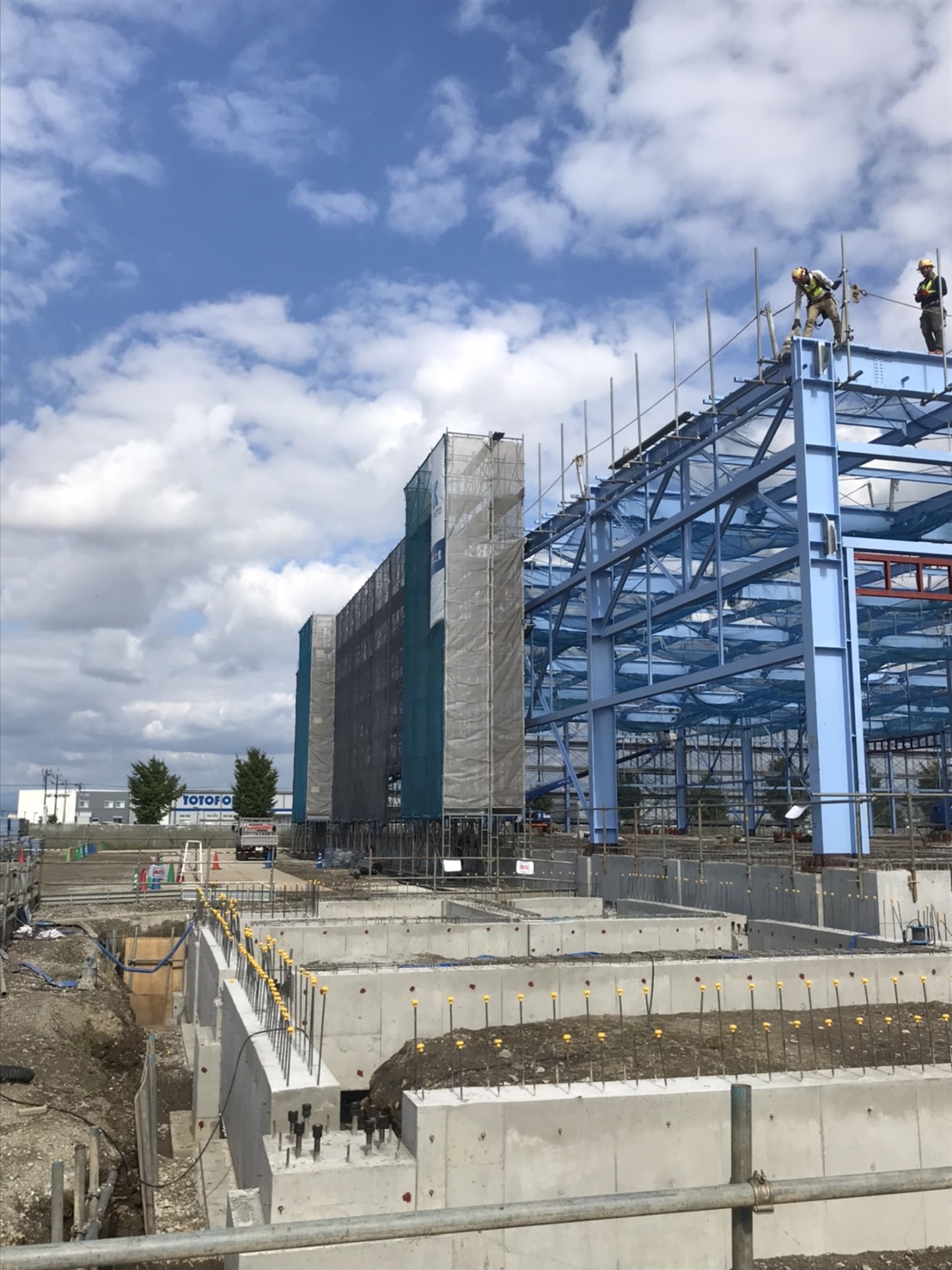 群馬県某市倉庫 新築工事