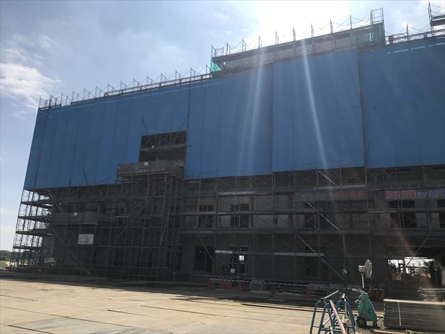 館林市某病院新築工事 RC造5階建て