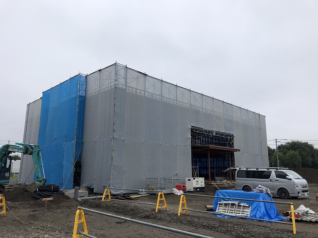 埼玉県某市事務所棟及び倉庫棟新築工事