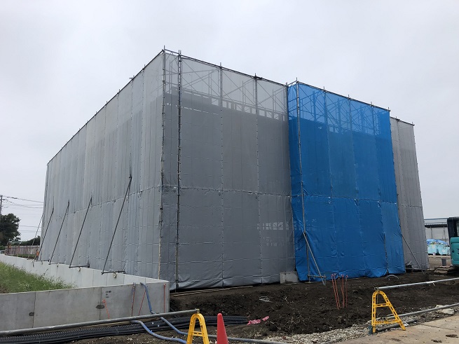 埼玉県某市事務所棟及び倉庫棟新築工事