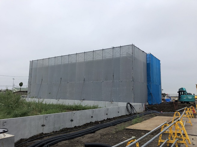 埼玉県某市事務所棟及び倉庫棟新築工事