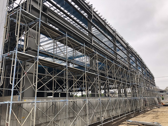 埼玉県某市事務所棟及び倉庫棟新築工事