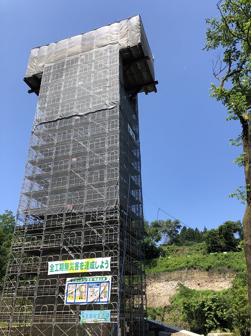 群馬県某所橋脚工事
