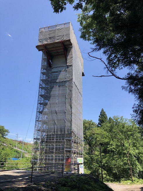 群馬県某所橋脚工事
