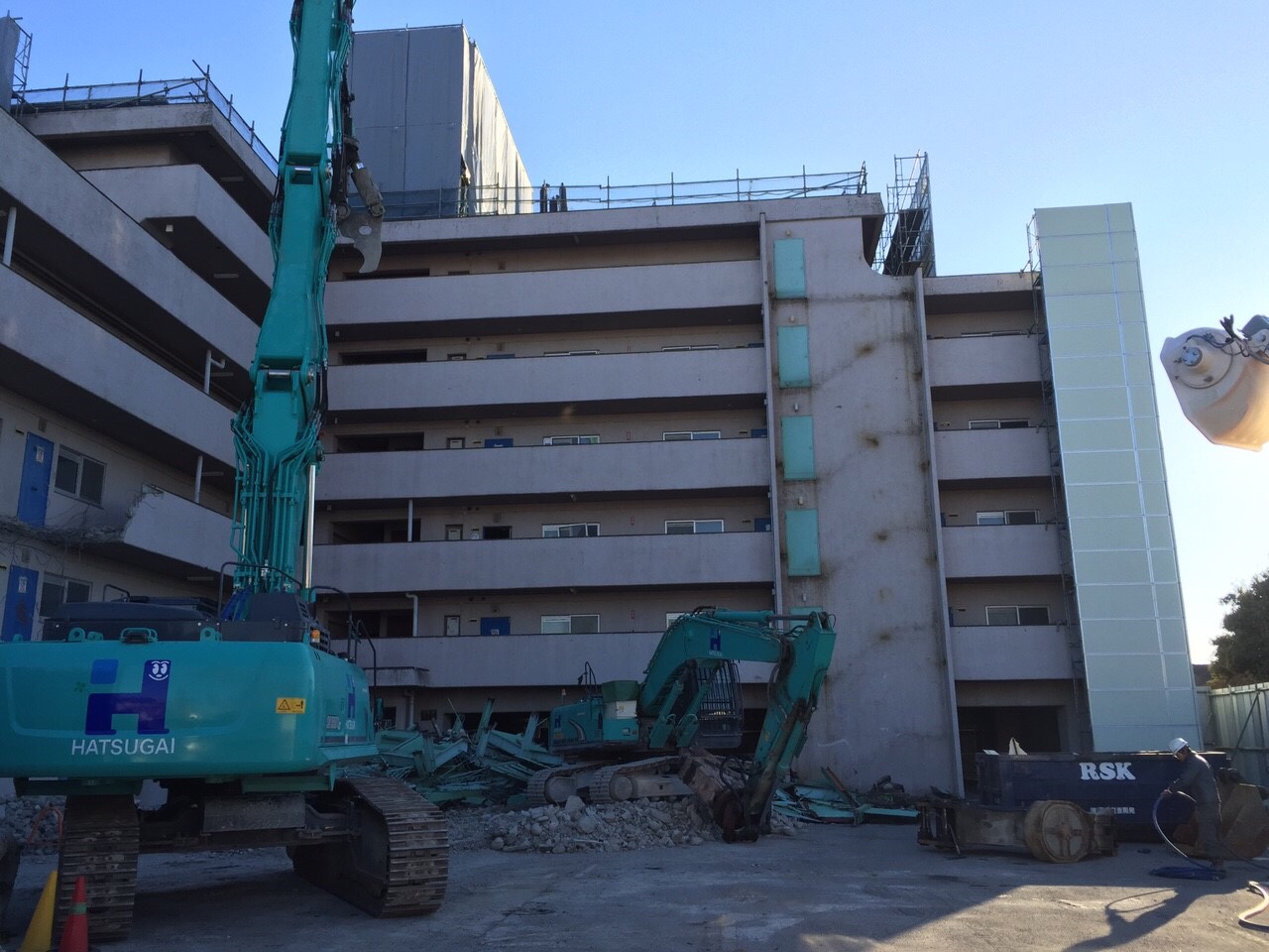 Kハイツ 解体工事