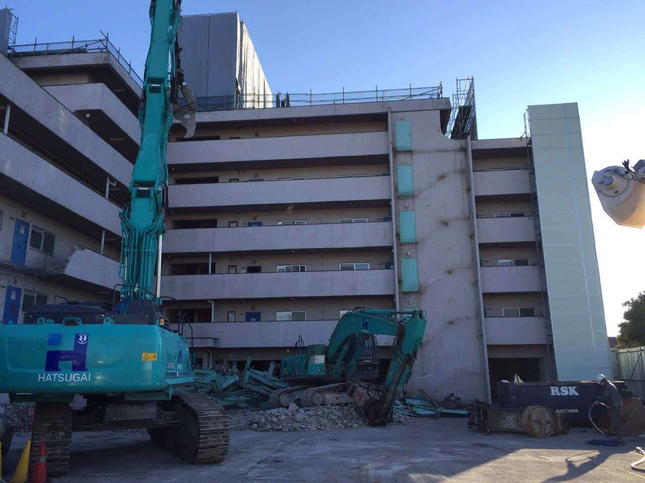 Kハイツ 解体工事