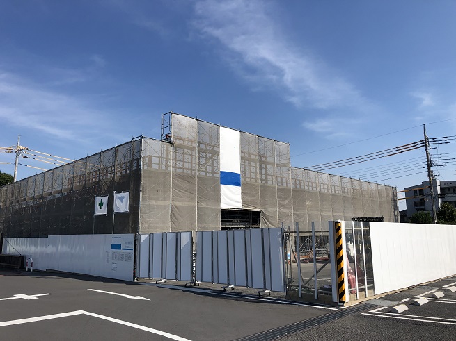 群馬県某市商業施設 新築工事