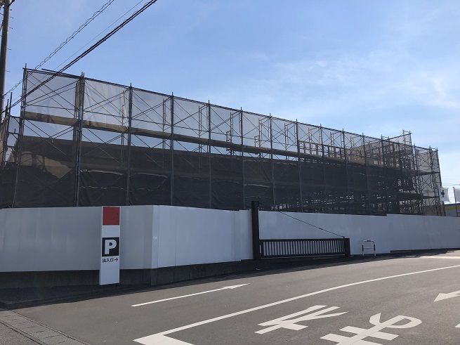 群馬県某市商業施設 新築工事