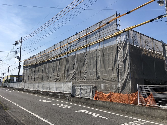 群馬県某市商業施設 新築工事