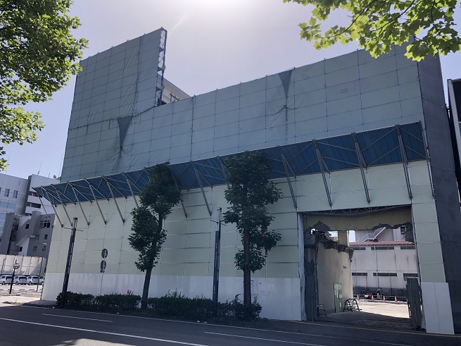 群馬県某市事務所解体工事