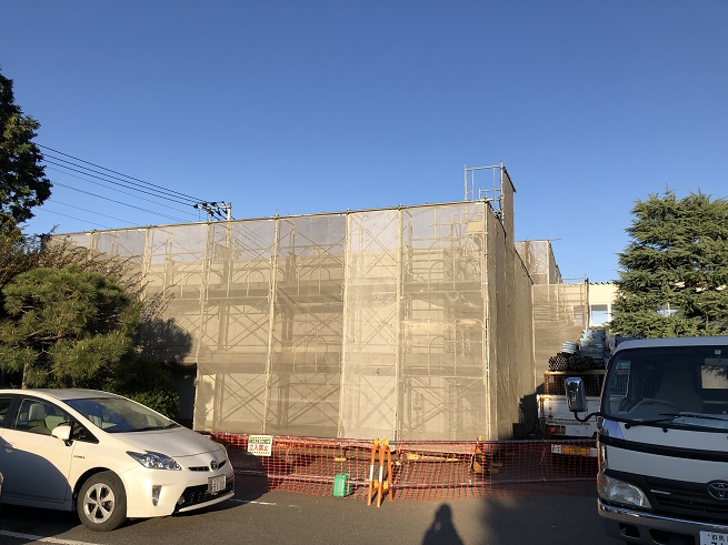 群馬県某市高校外壁改修工事