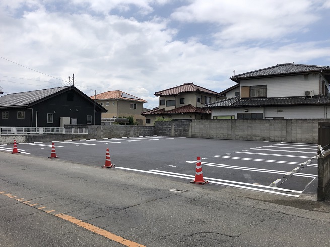 群馬県某市駐車場舗装工事