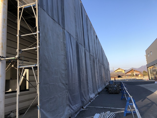 群馬県某市店舗解体工事