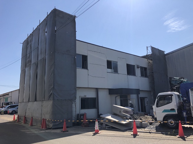埼玉県某町事務所解体工事