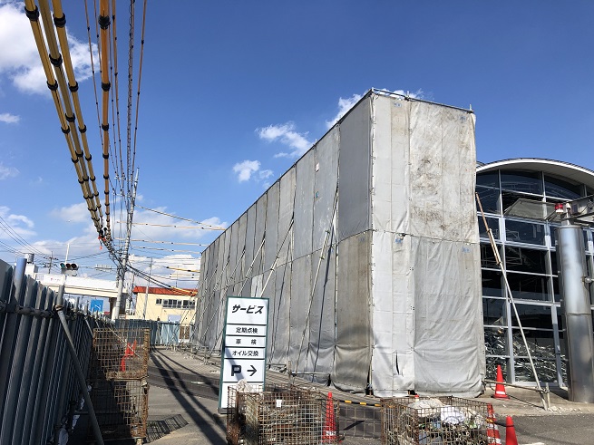 群馬県某市店舗解体工事