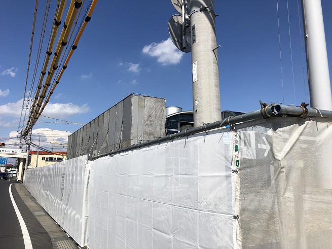 群馬県某市店舗解体工事