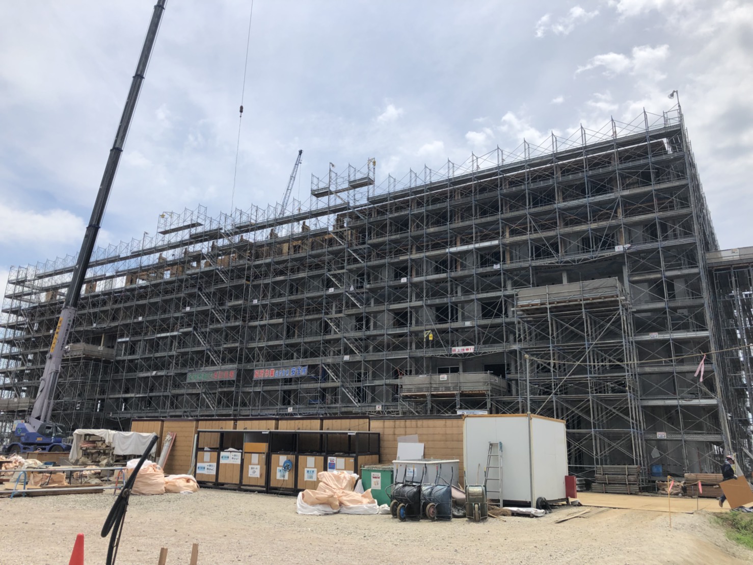 館林市某病院新築工事　ＲＣ造5階建て