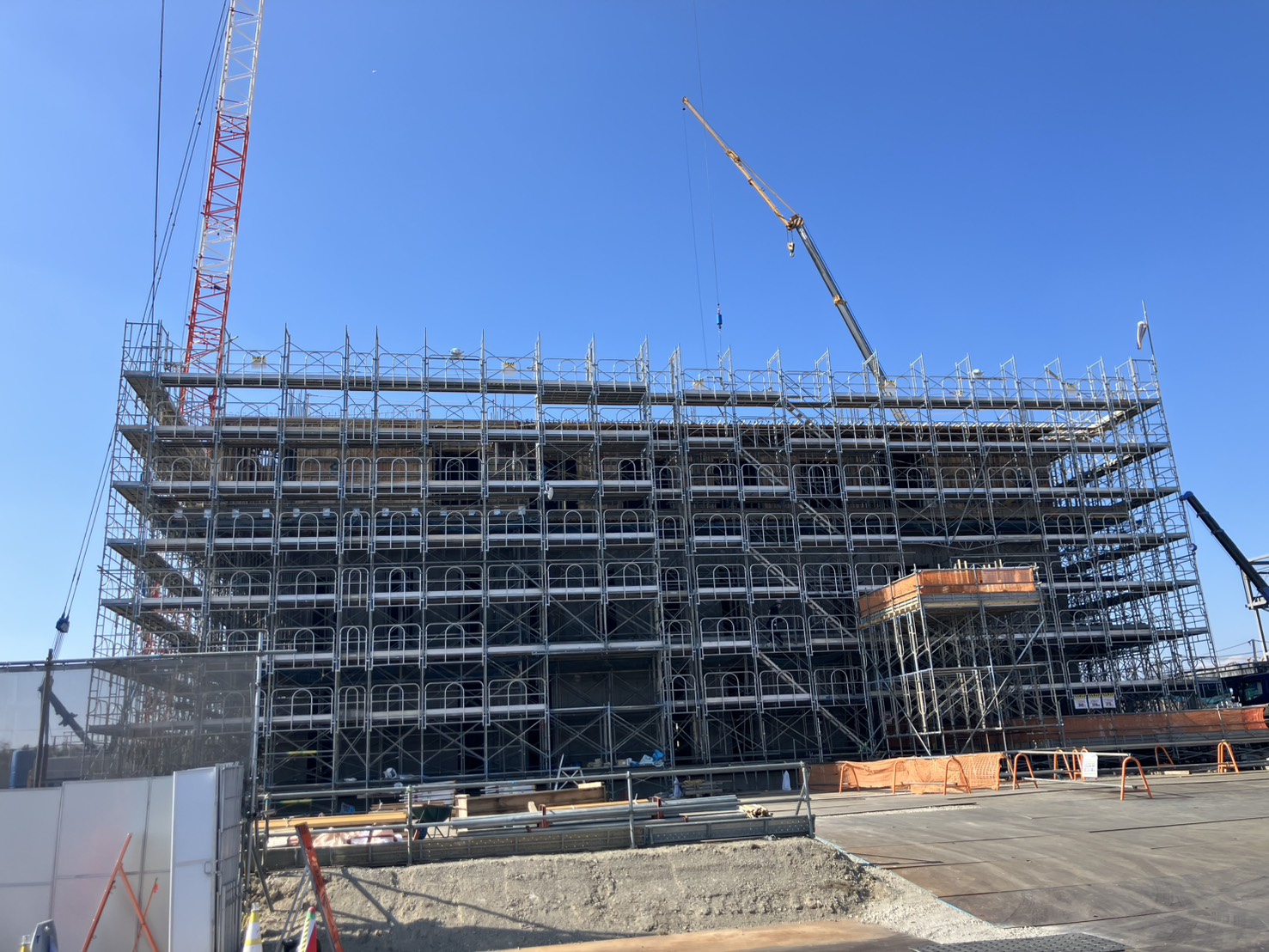 群馬県某市病院増築工事