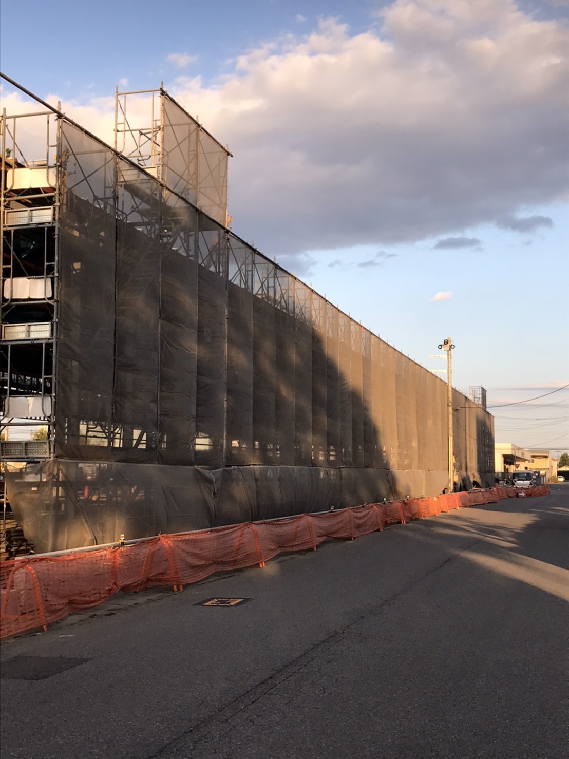 群馬県某自動車販売店新築工事