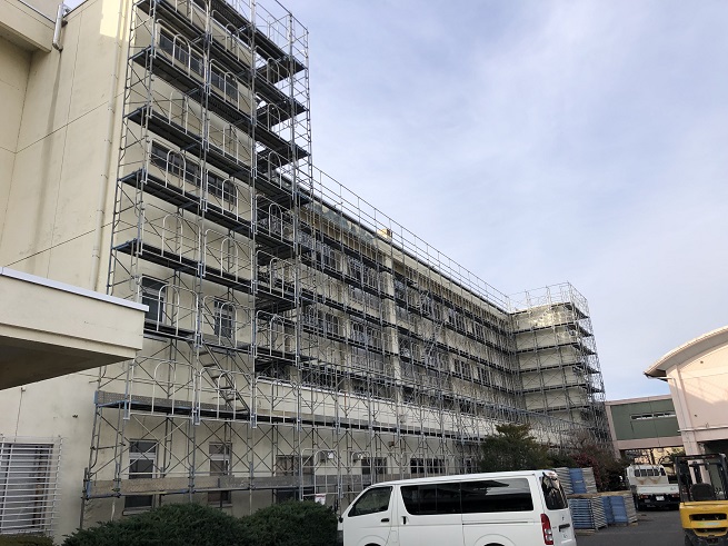 群馬県某高校外壁改修工事